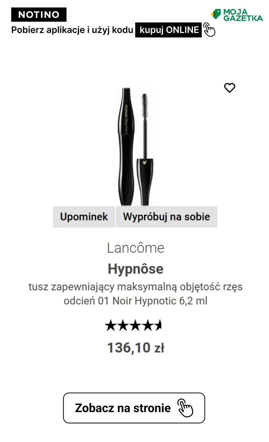 gazetka promocyjna Notino Beuty Reset -20% na wybrane produkty od TOP marek z kodem beuty w apikacji. - Strona 13