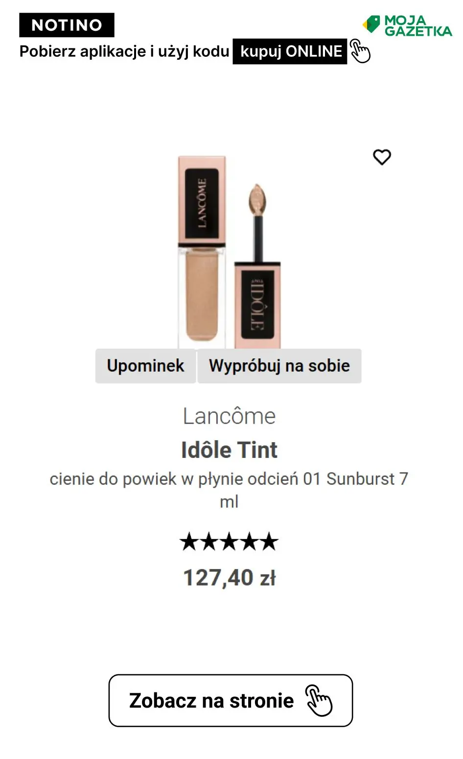 gazetka promocyjna Notino Beuty Reset -20% na wybrane produkty od TOP marek z kodem beuty w apikacji. - Strona 16