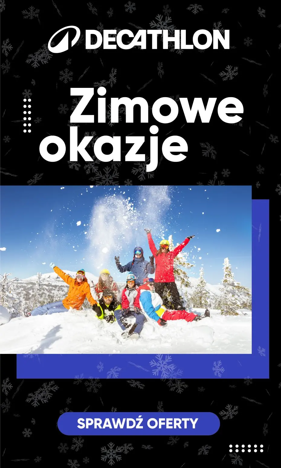 gazetka promocyjna Decathlon Sprawdź super zimowe okazje!! - Strona 1