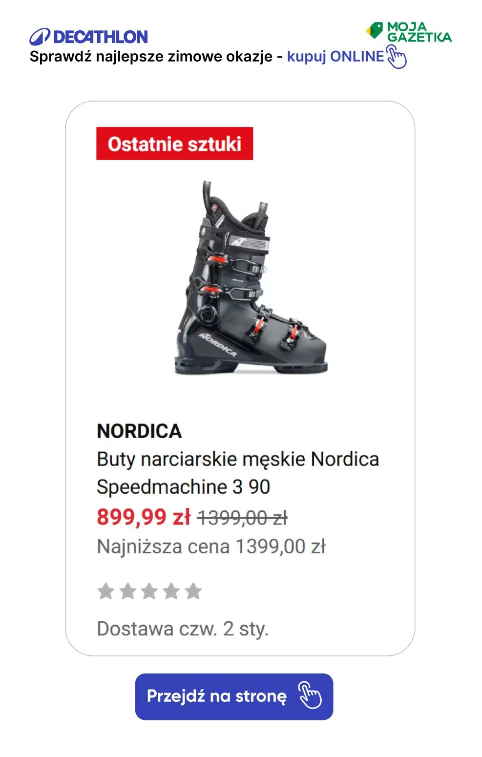 gazetka promocyjna Decathlon Sprawdź super zimowe okazje!! - Strona 6