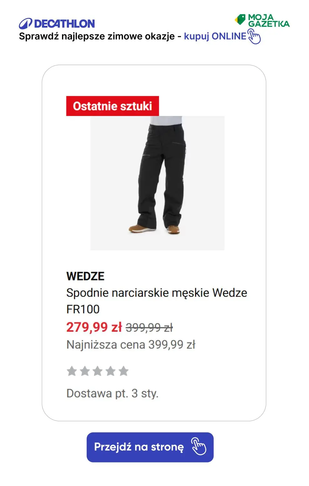 gazetka promocyjna Decathlon Sprawdź super zimowe okazje!! - Strona 9