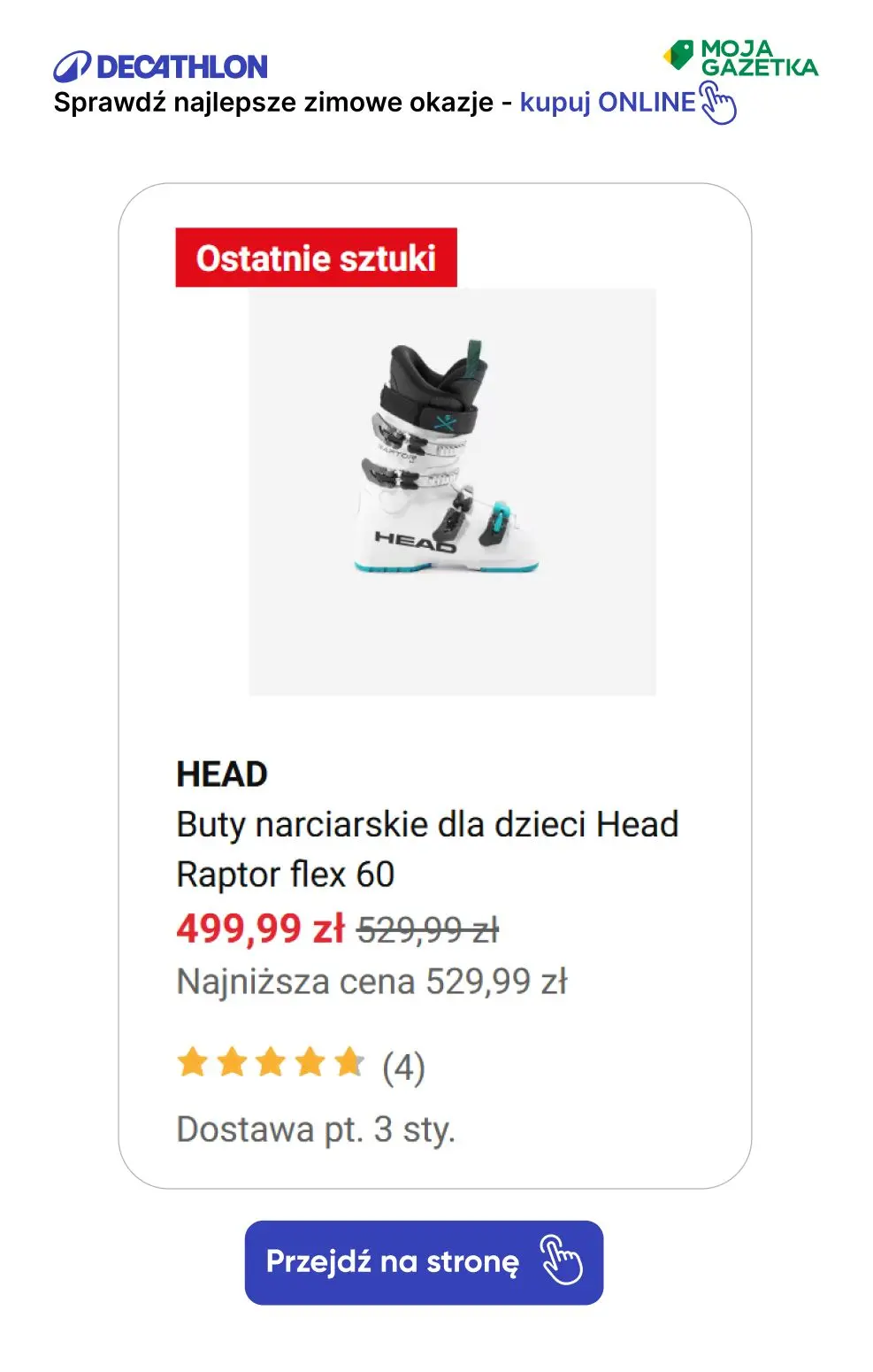 gazetka promocyjna Decathlon Sprawdź super zimowe okazje!! - Strona 13