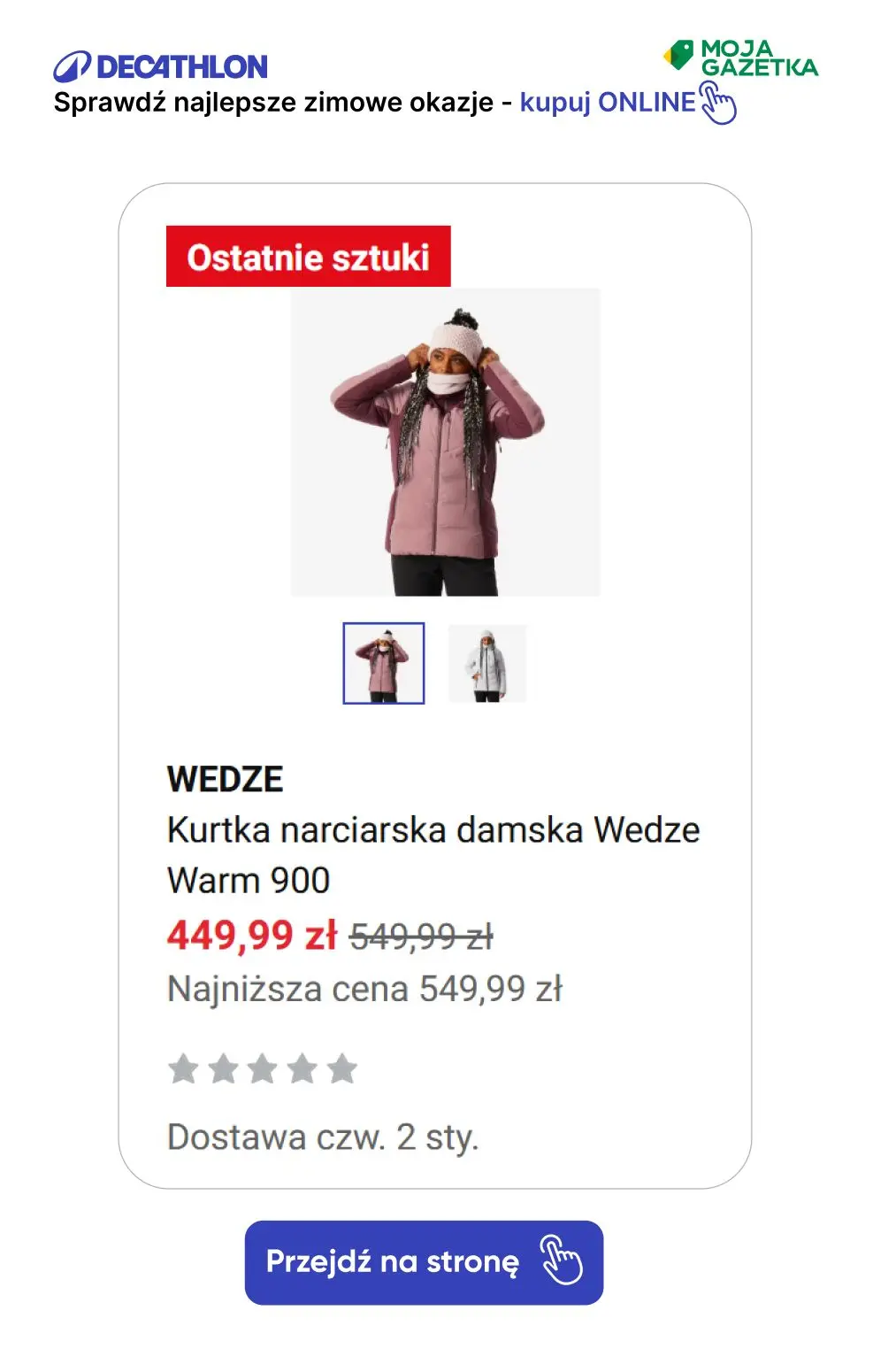 gazetka promocyjna Decathlon Sprawdź super zimowe okazje!! - Strona 17