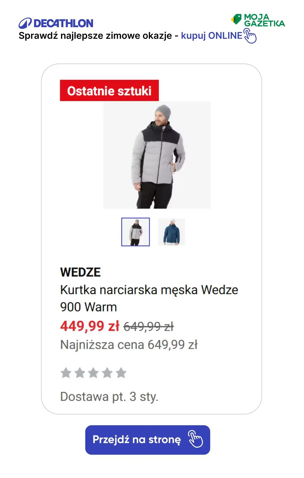 gazetka promocyjna Decathlon Sprawdź super zimowe okazje!! - Strona 21