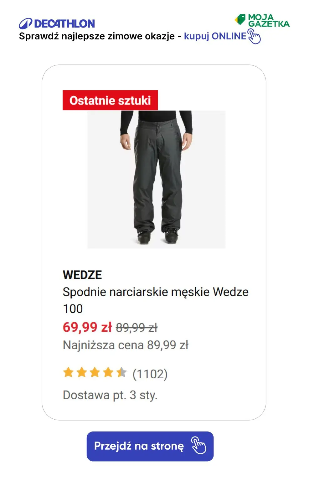 gazetka promocyjna Decathlon Sprawdź super zimowe okazje!! - Strona 23