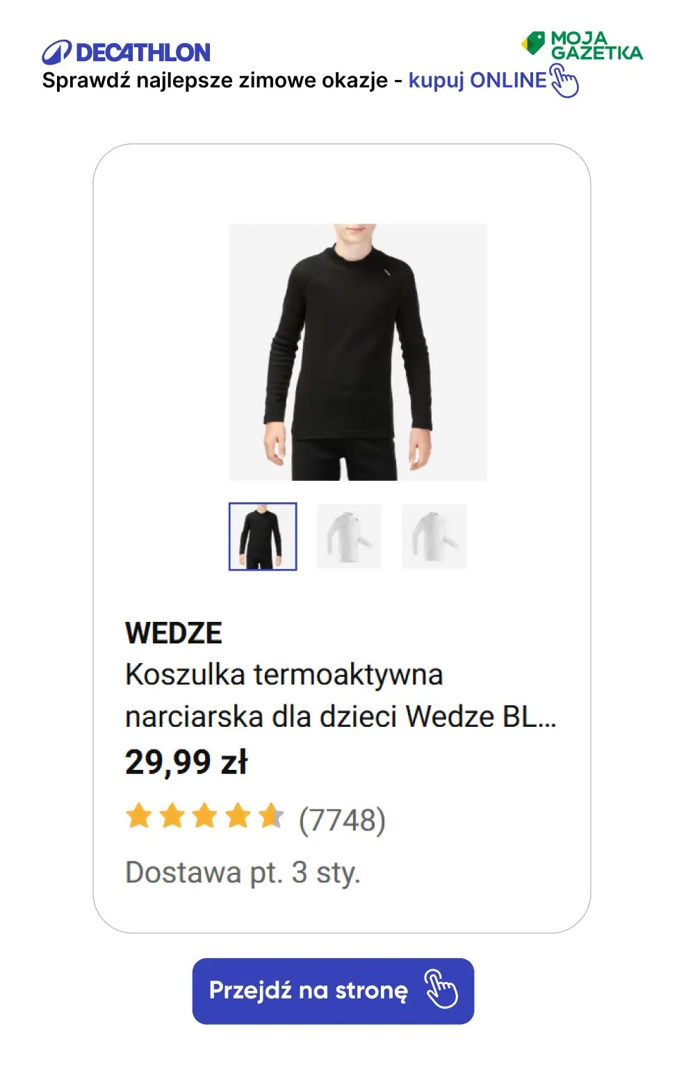 gazetka promocyjna Decathlon Sprawdź super zimowe okazje!! - Strona 30