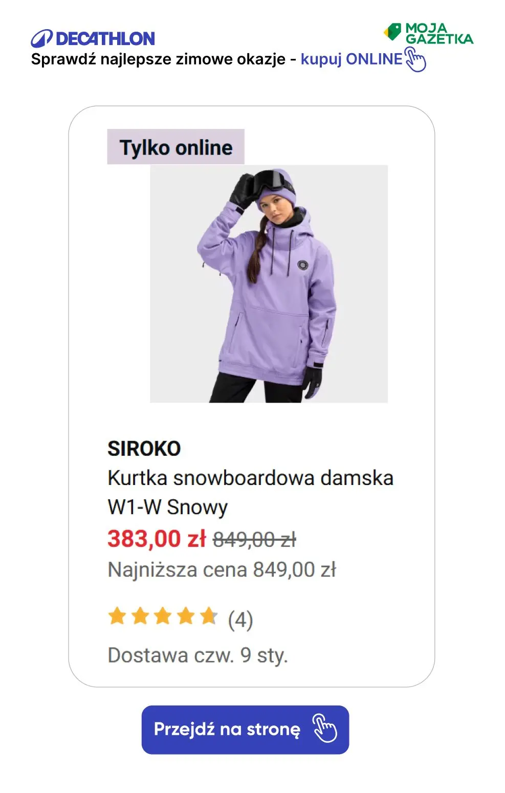 gazetka promocyjna Decathlon Sprawdź super zimowe okazje!! - Strona 35