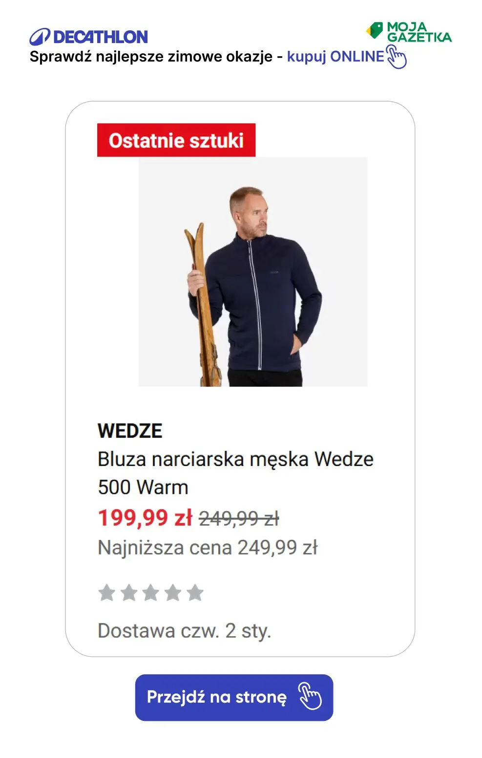 gazetka promocyjna Decathlon Sprawdź super zimowe okazje!! - Strona 36