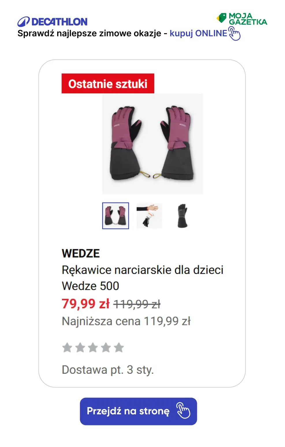 gazetka promocyjna Decathlon Sprawdź super zimowe okazje!! - Strona 38