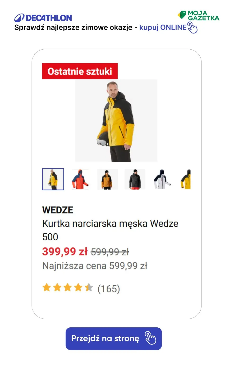 gazetka promocyjna Decathlon Sprawdź super zimowe okazje!! - Strona 41