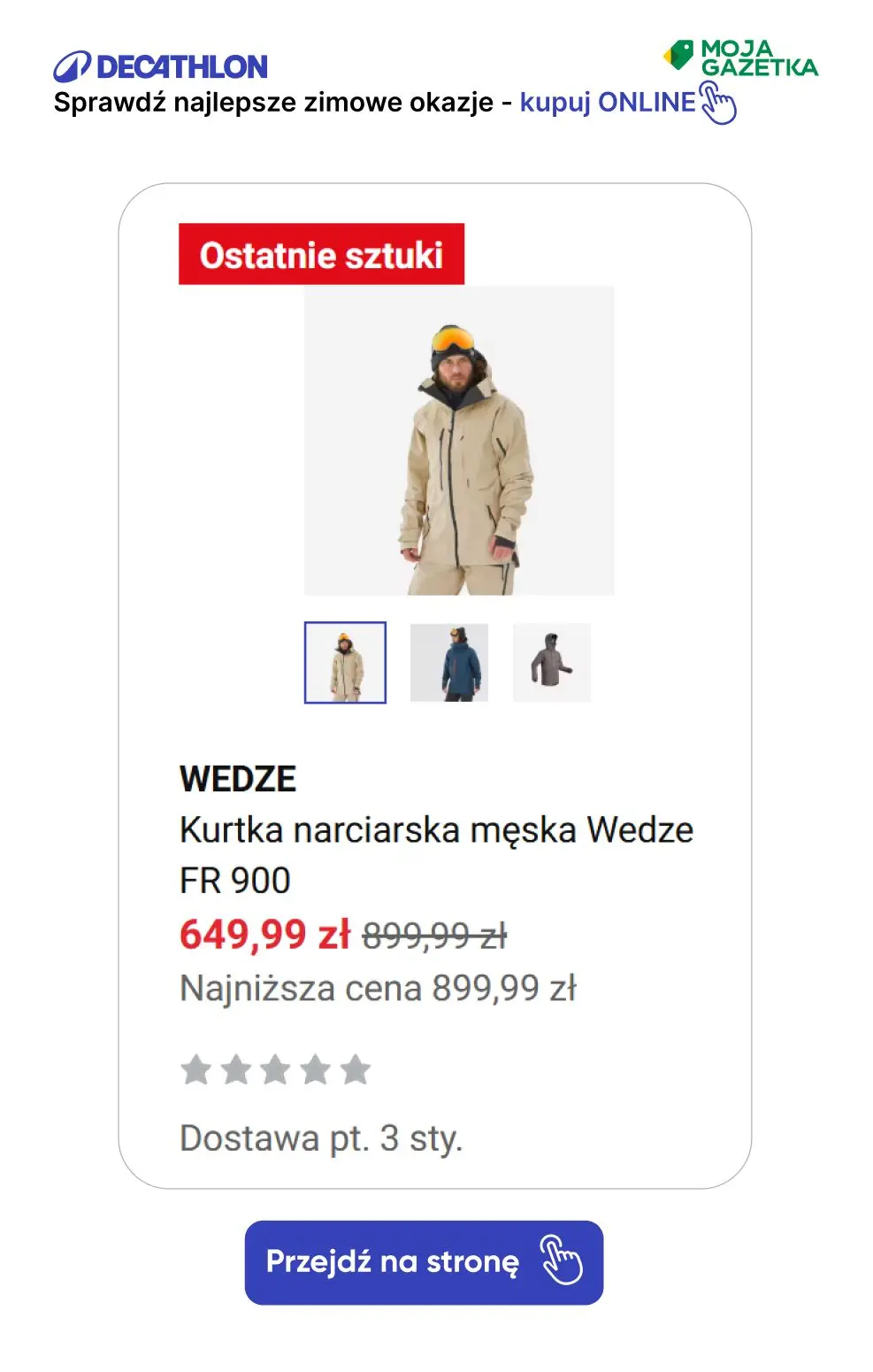 gazetka promocyjna Decathlon Sprawdź super zimowe okazje!! - Strona 42