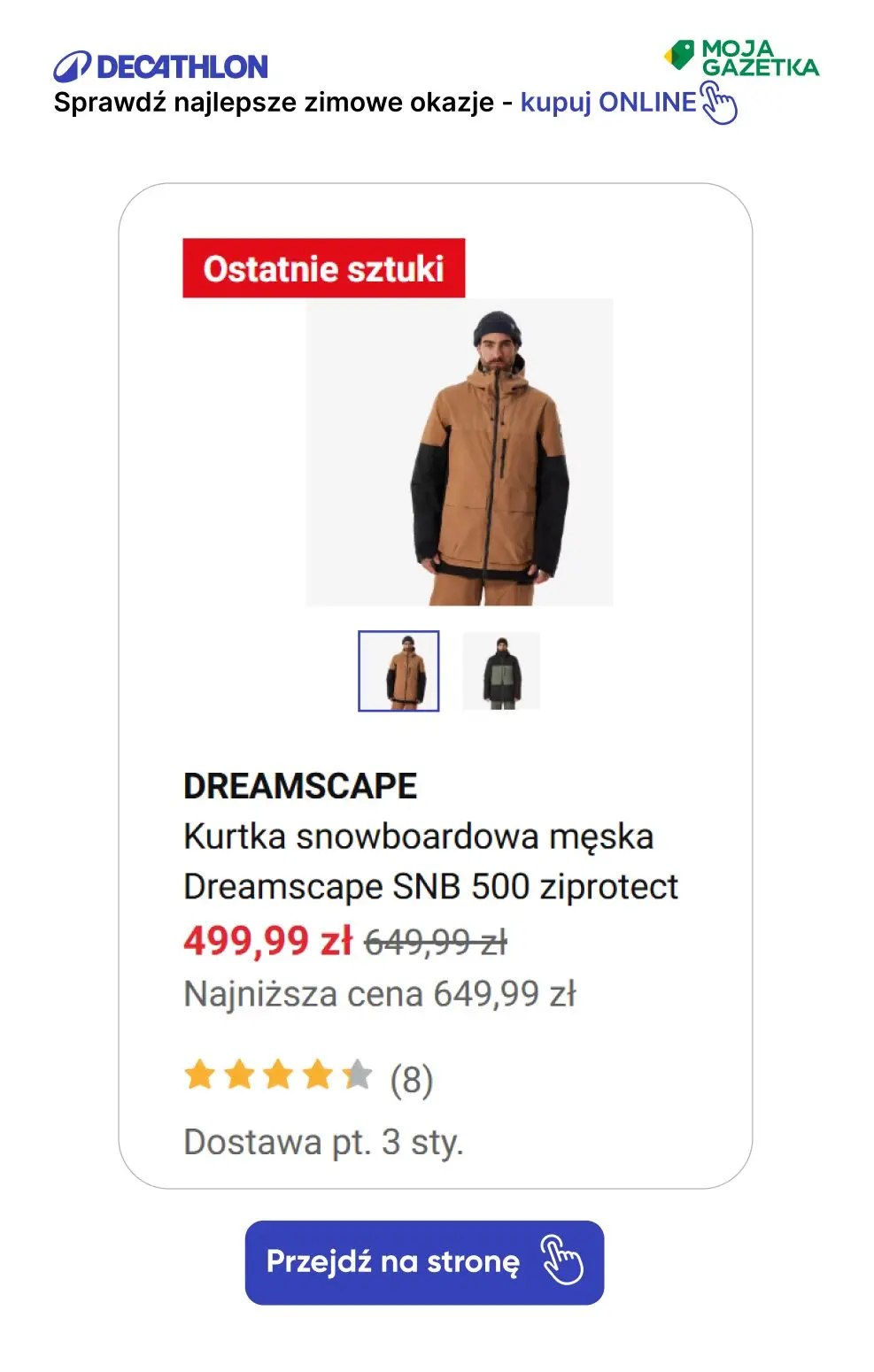 gazetka promocyjna Decathlon Sprawdź super zimowe okazje!! - Strona 46