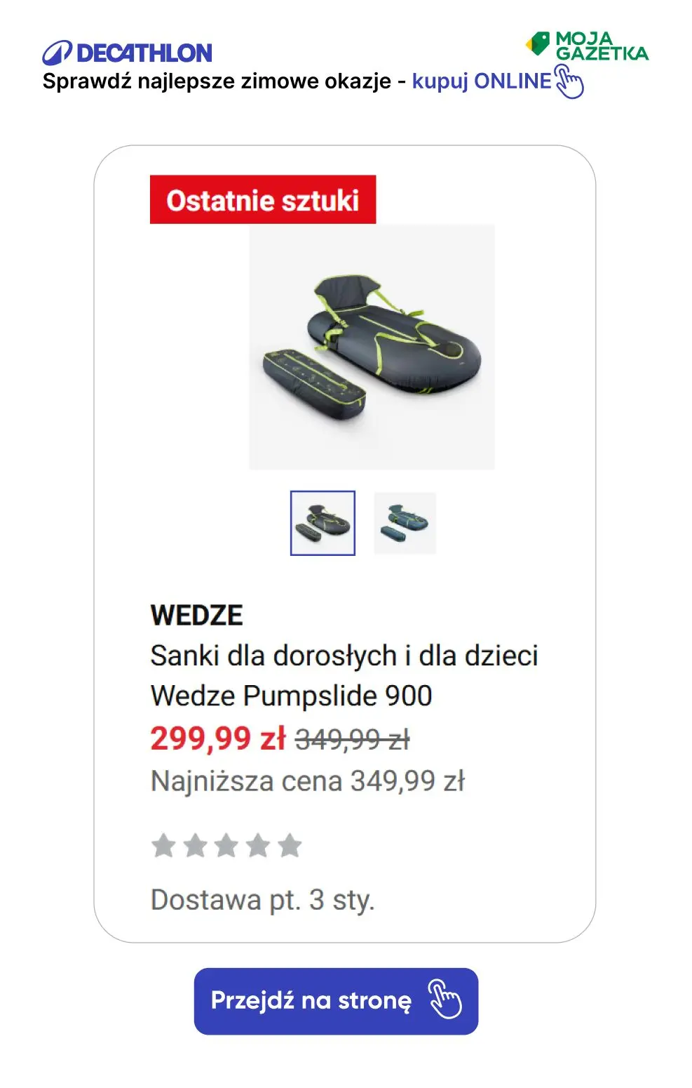 gazetka promocyjna Decathlon Sprawdź super zimowe okazje!! - Strona 50