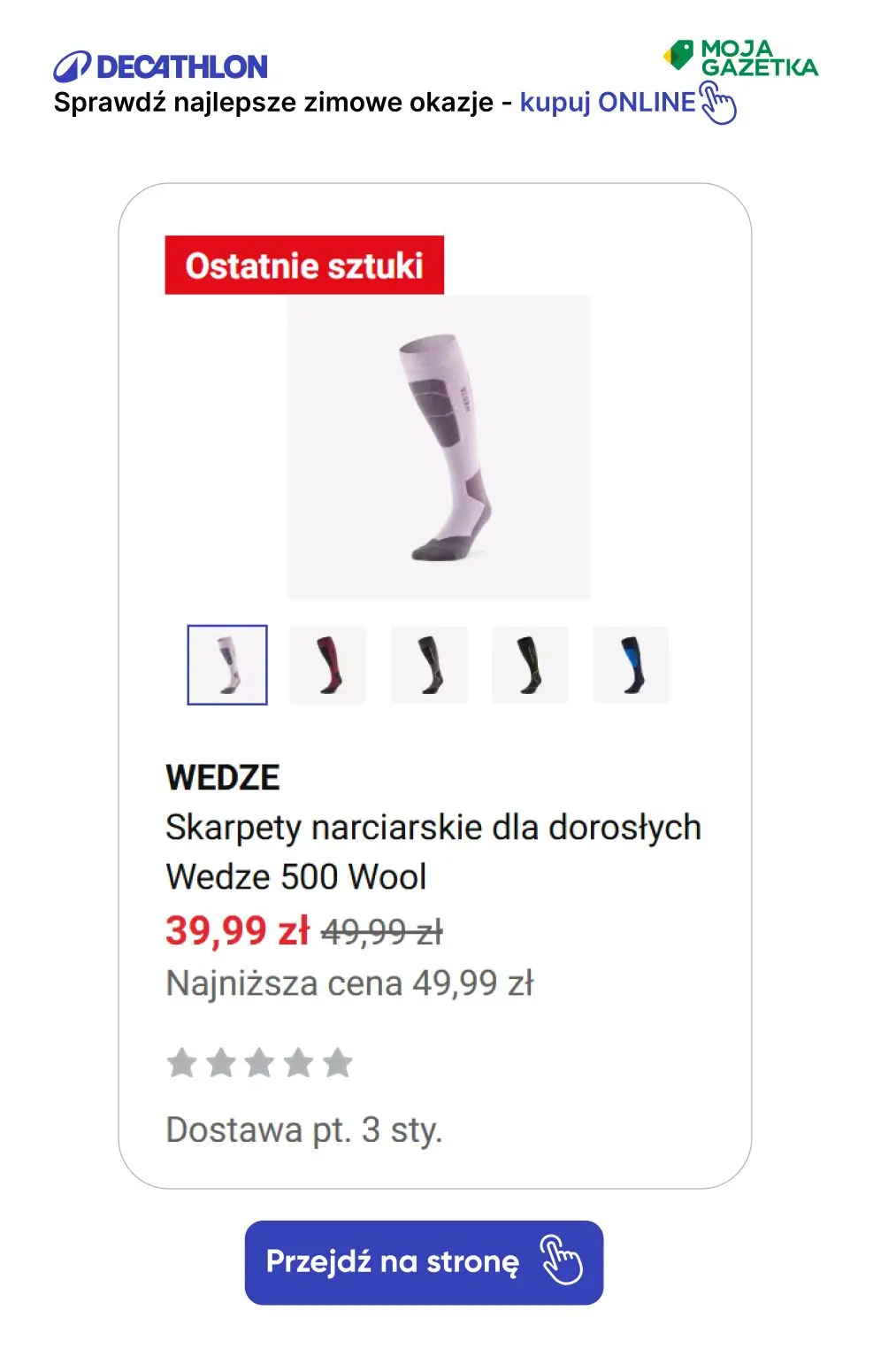 gazetka promocyjna Decathlon Sprawdź super zimowe okazje!! - Strona 53