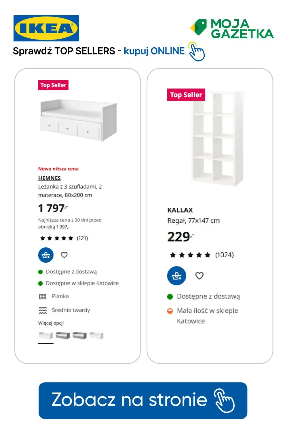 gazetka promocyjna IKEA Sprawdź TOP sellers i kupuj online! - Strona 3