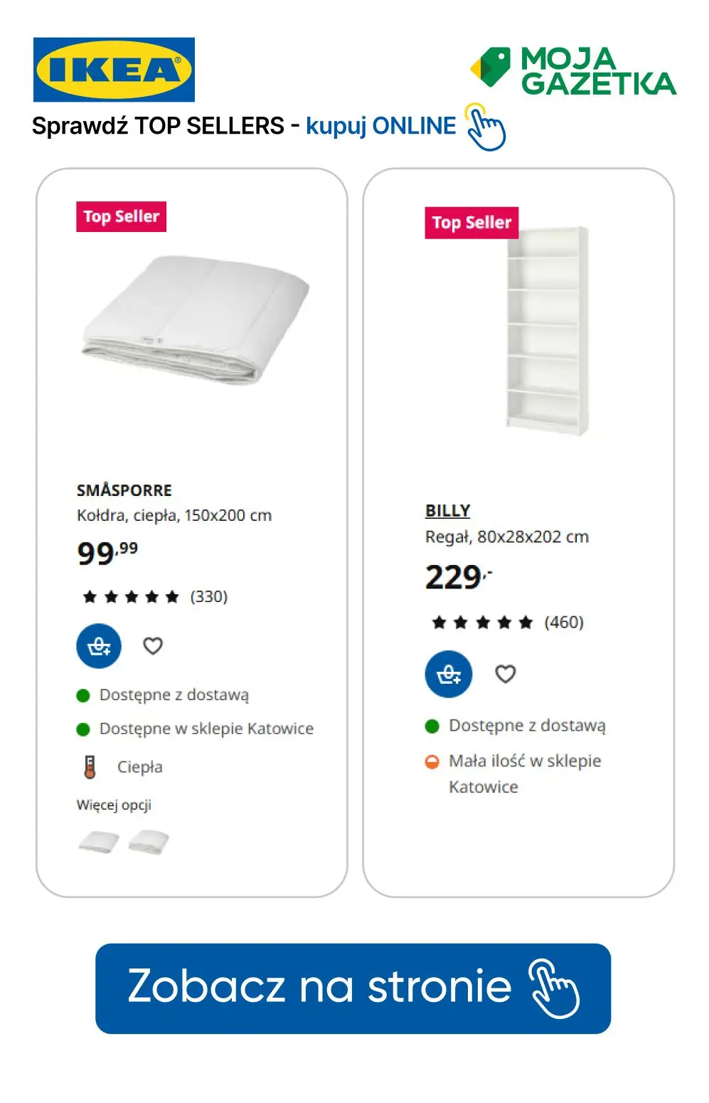 gazetka promocyjna IKEA Sprawdź TOP sellers i kupuj online! - Strona 7