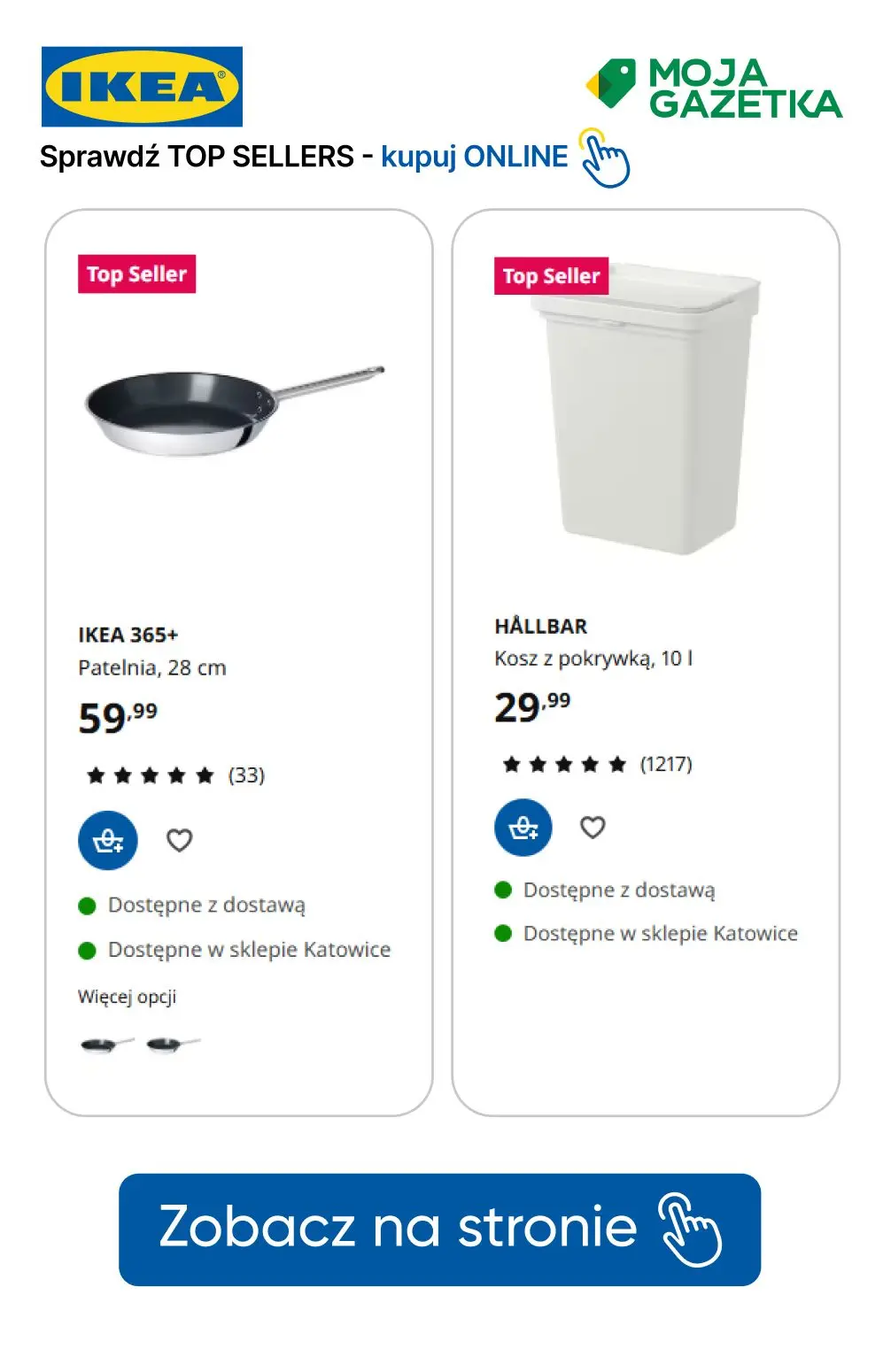 gazetka promocyjna IKEA Sprawdź TOP sellers i kupuj online! - Strona 9