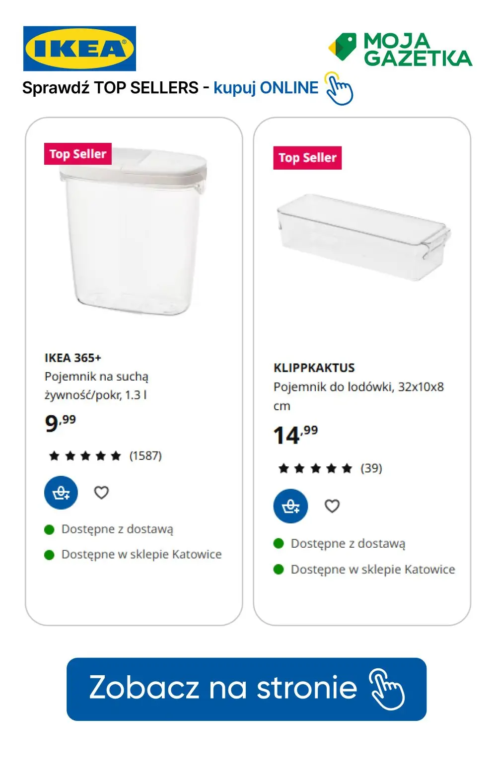 gazetka promocyjna IKEA Sprawdź TOP sellers i kupuj online! - Strona 12