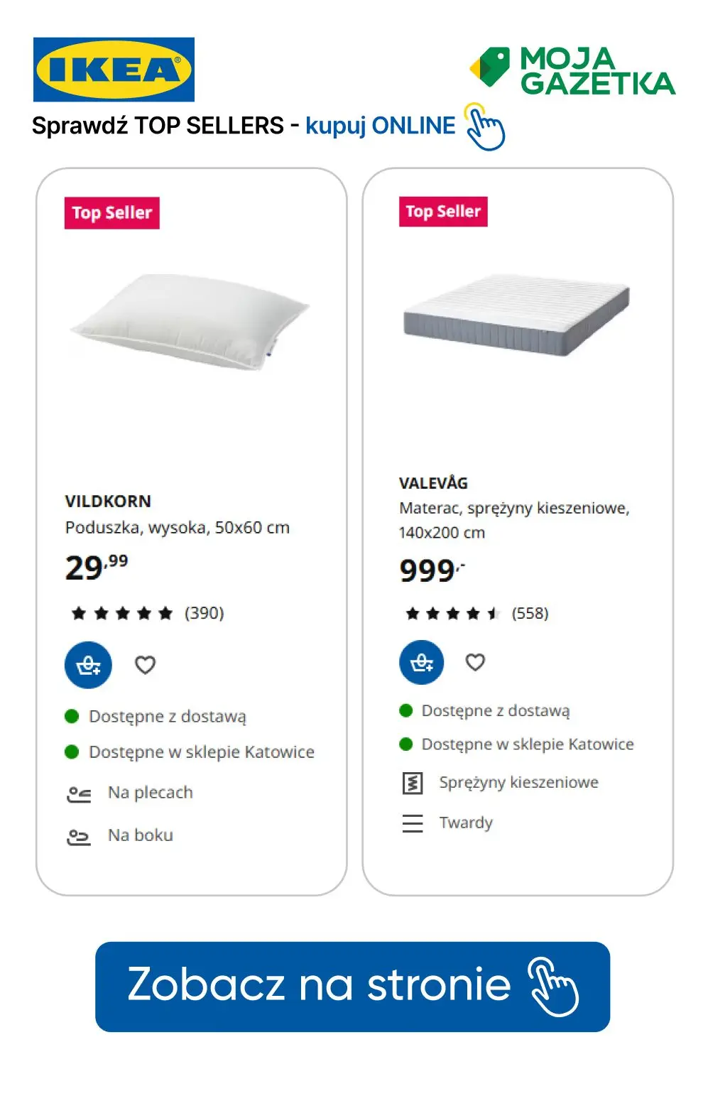 gazetka promocyjna IKEA Sprawdź TOP sellers i kupuj online! - Strona 13