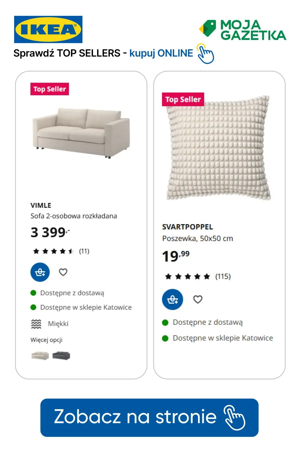 gazetka promocyjna IKEA Sprawdź TOP sellers i kupuj online! - Strona 15