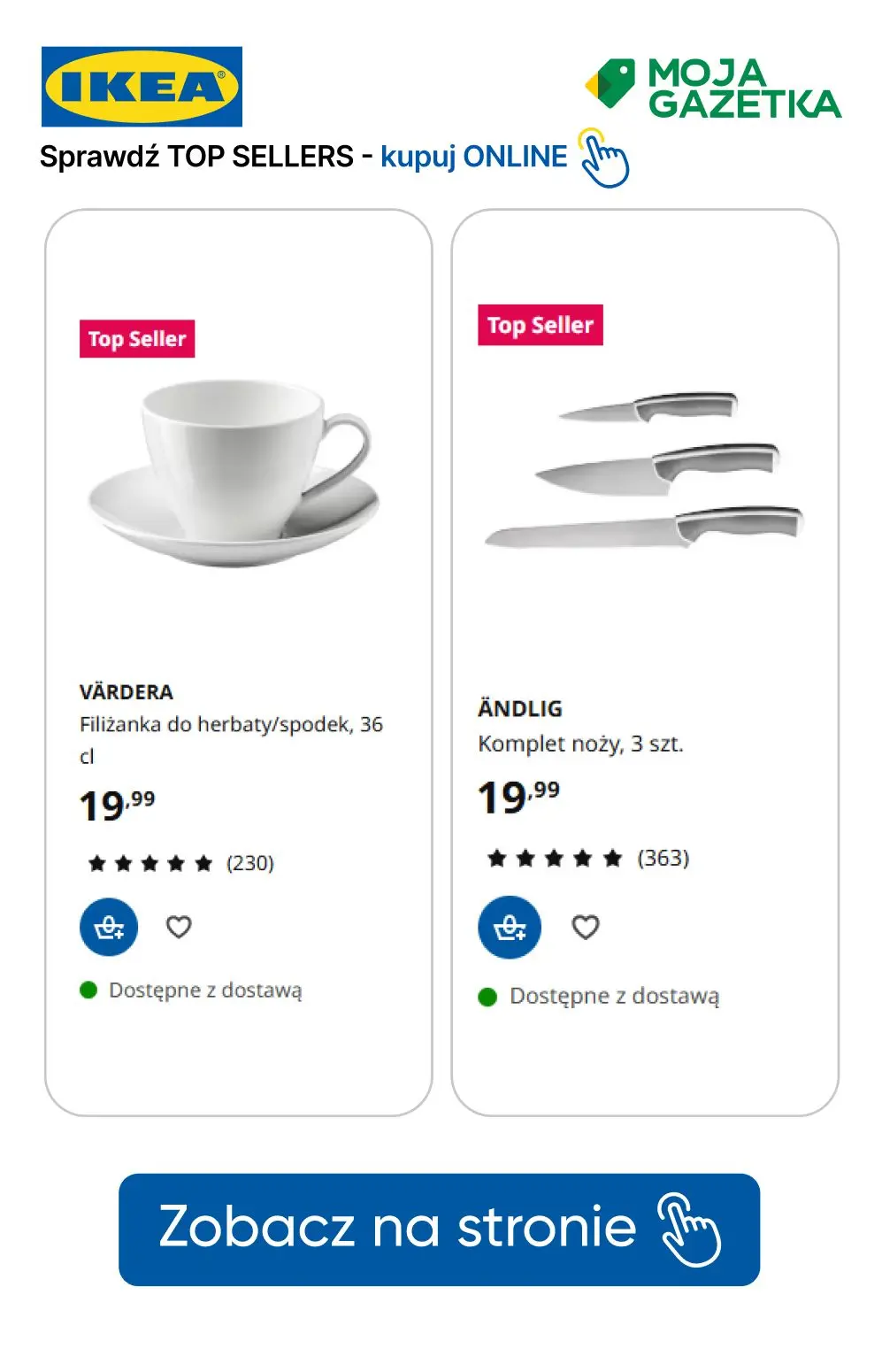 gazetka promocyjna IKEA Sprawdź TOP sellers i kupuj online! - Strona 17