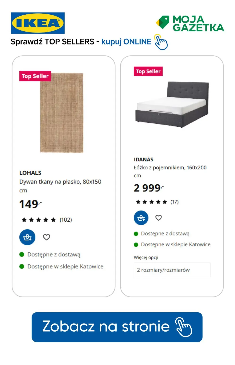 gazetka promocyjna IKEA Sprawdź TOP sellers i kupuj online! - Strona 18