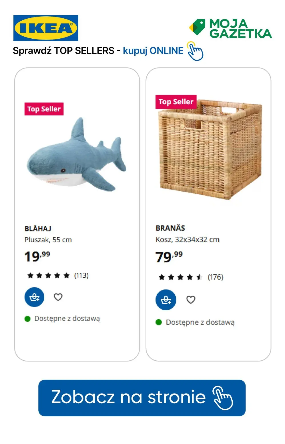 gazetka promocyjna IKEA Sprawdź TOP sellers i kupuj online! - Strona 19