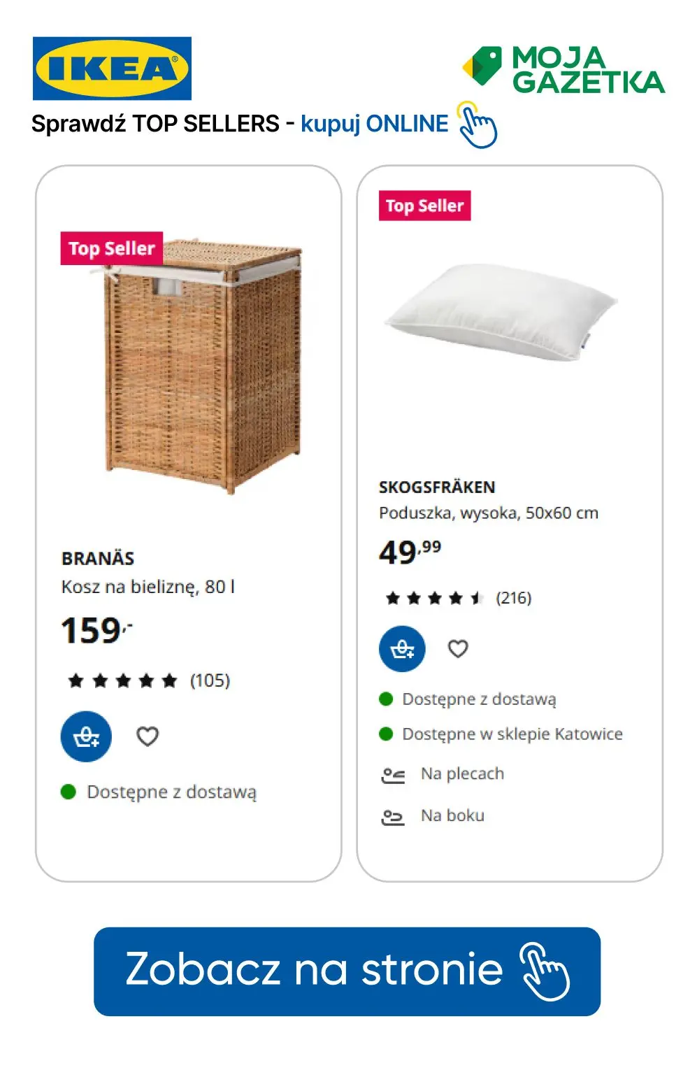 gazetka promocyjna IKEA Sprawdź TOP sellers i kupuj online! - Strona 20