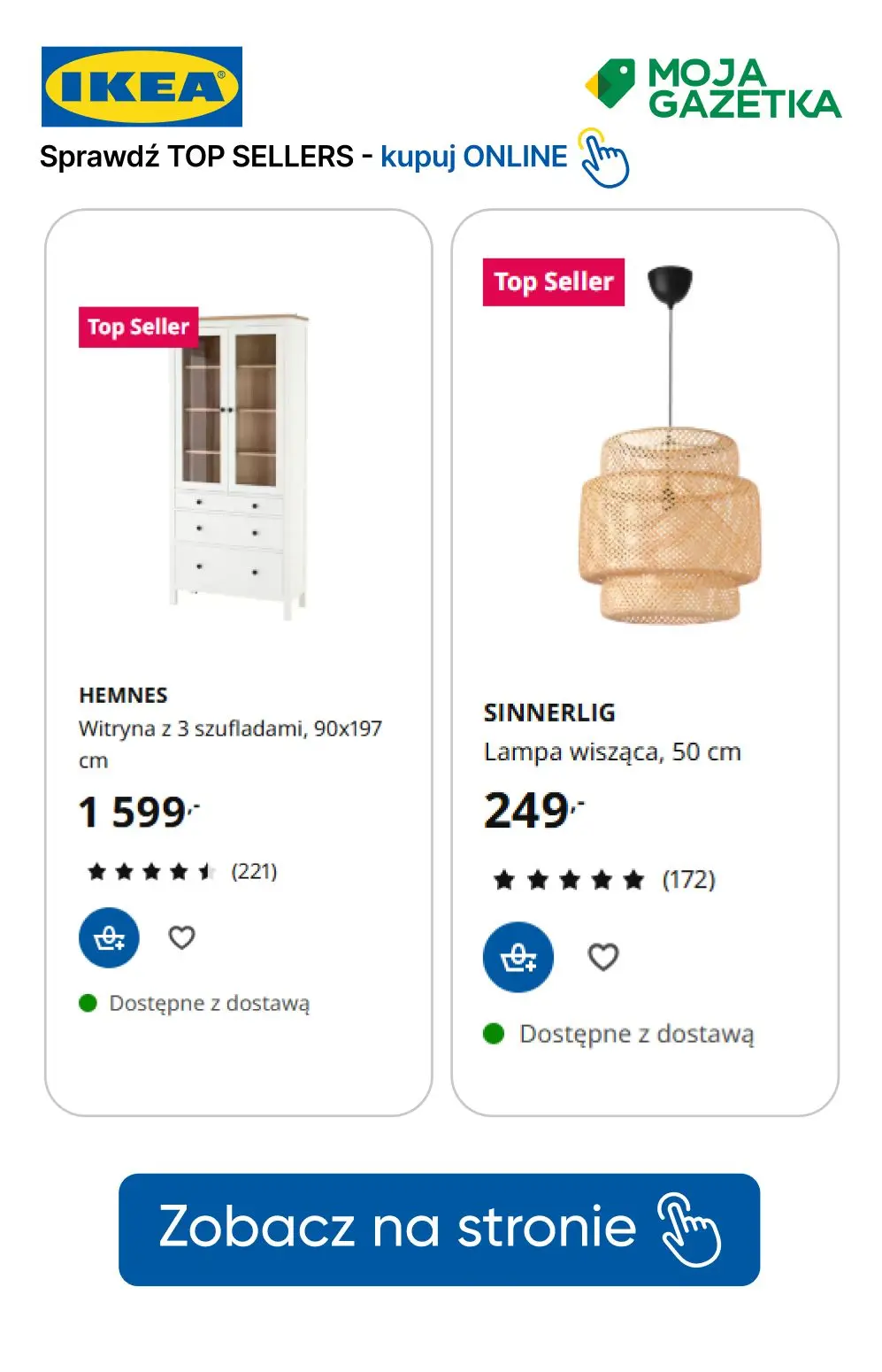 gazetka promocyjna IKEA Sprawdź TOP sellers i kupuj online! - Strona 21