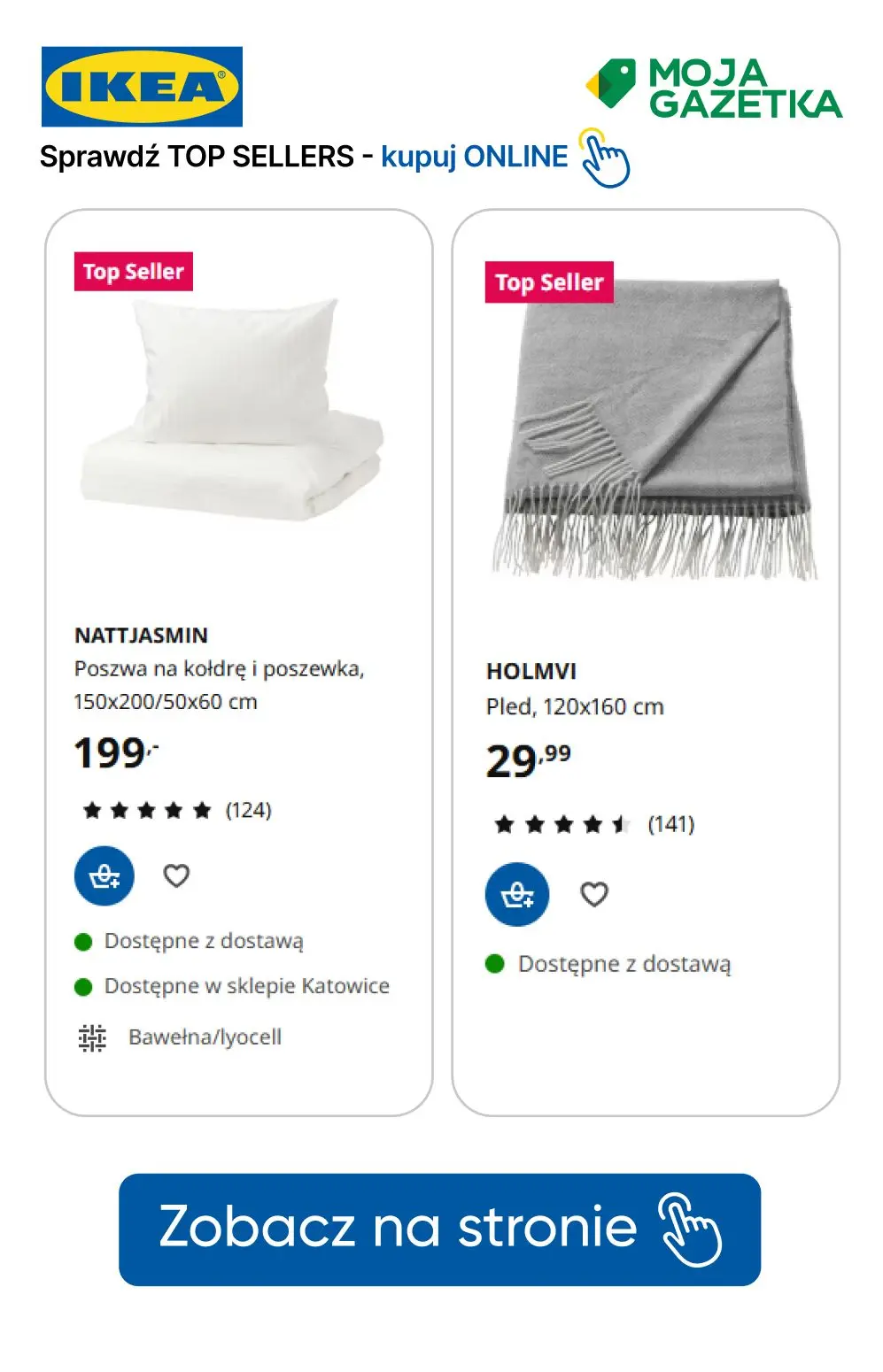 gazetka promocyjna IKEA Sprawdź TOP sellers i kupuj online! - Strona 24