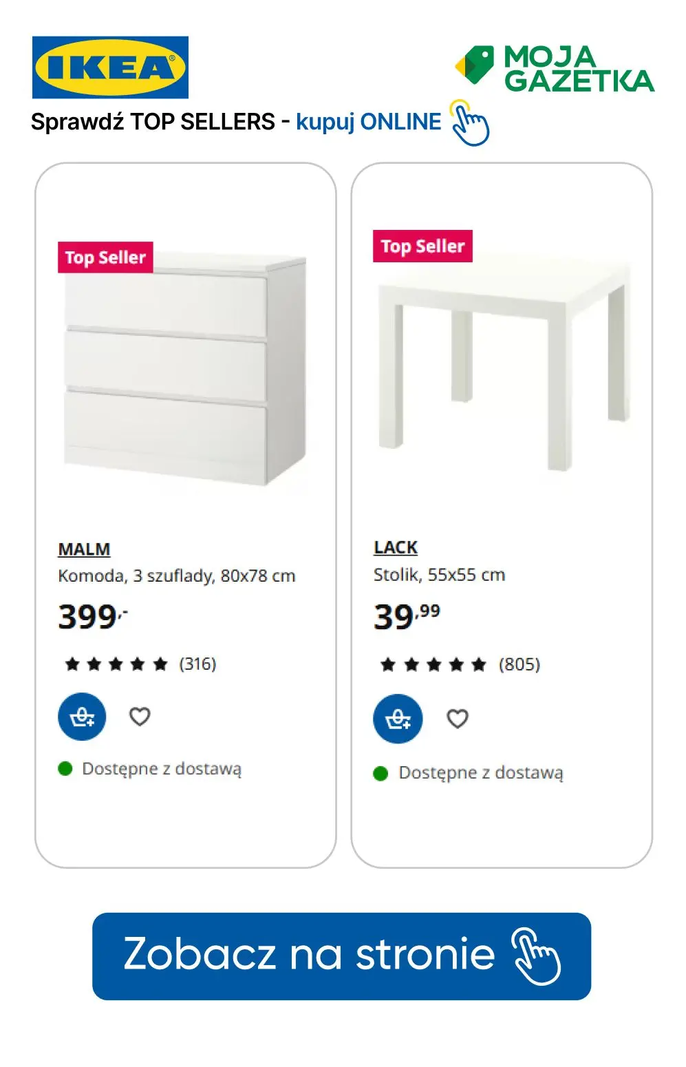 gazetka promocyjna IKEA Sprawdź TOP sellers i kupuj online! - Strona 25