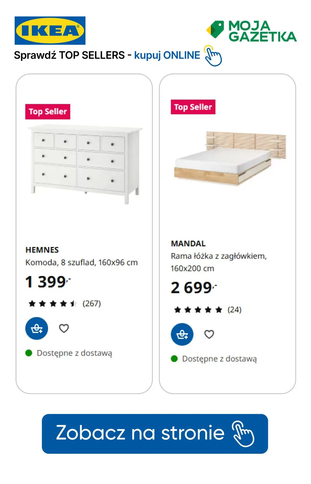 gazetka promocyjna IKEA Sprawdź TOP sellers i kupuj online! - Strona 26