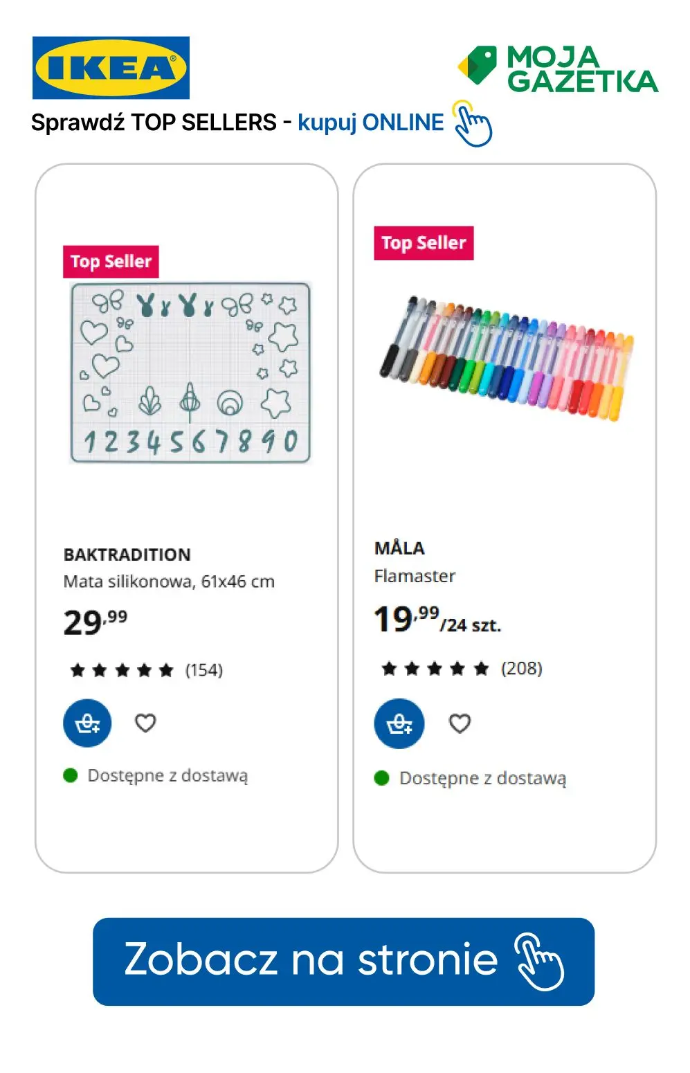 gazetka promocyjna IKEA Sprawdź TOP sellers i kupuj online! - Strona 27