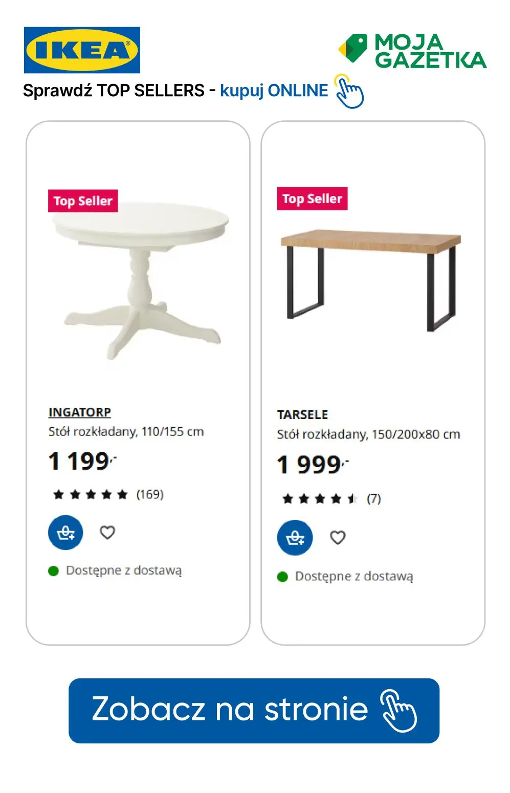 gazetka promocyjna IKEA Sprawdź TOP sellers i kupuj online! - Strona 30