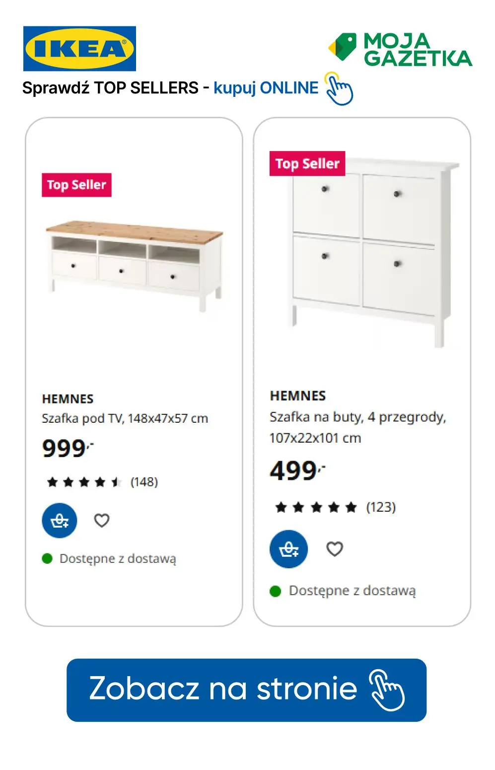 gazetka promocyjna IKEA Sprawdź TOP sellers i kupuj online! - Strona 31