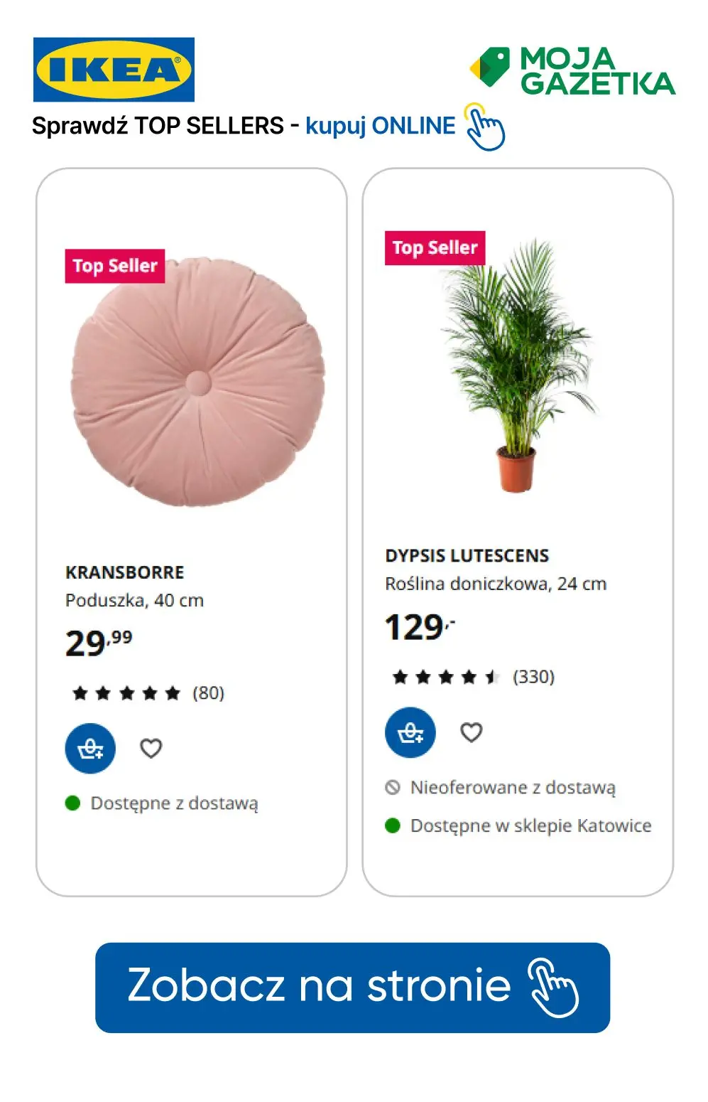 gazetka promocyjna IKEA Sprawdź TOP sellers i kupuj online! - Strona 34