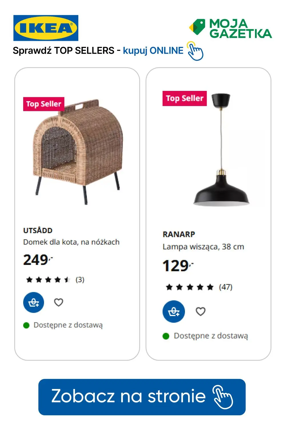 gazetka promocyjna IKEA Sprawdź TOP sellers i kupuj online! - Strona 37