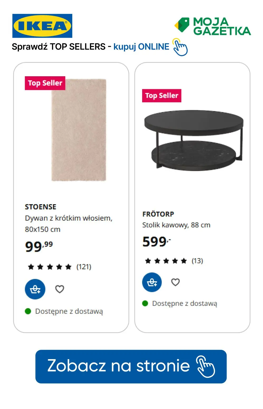 gazetka promocyjna IKEA Sprawdź TOP sellers i kupuj online! - Strona 38