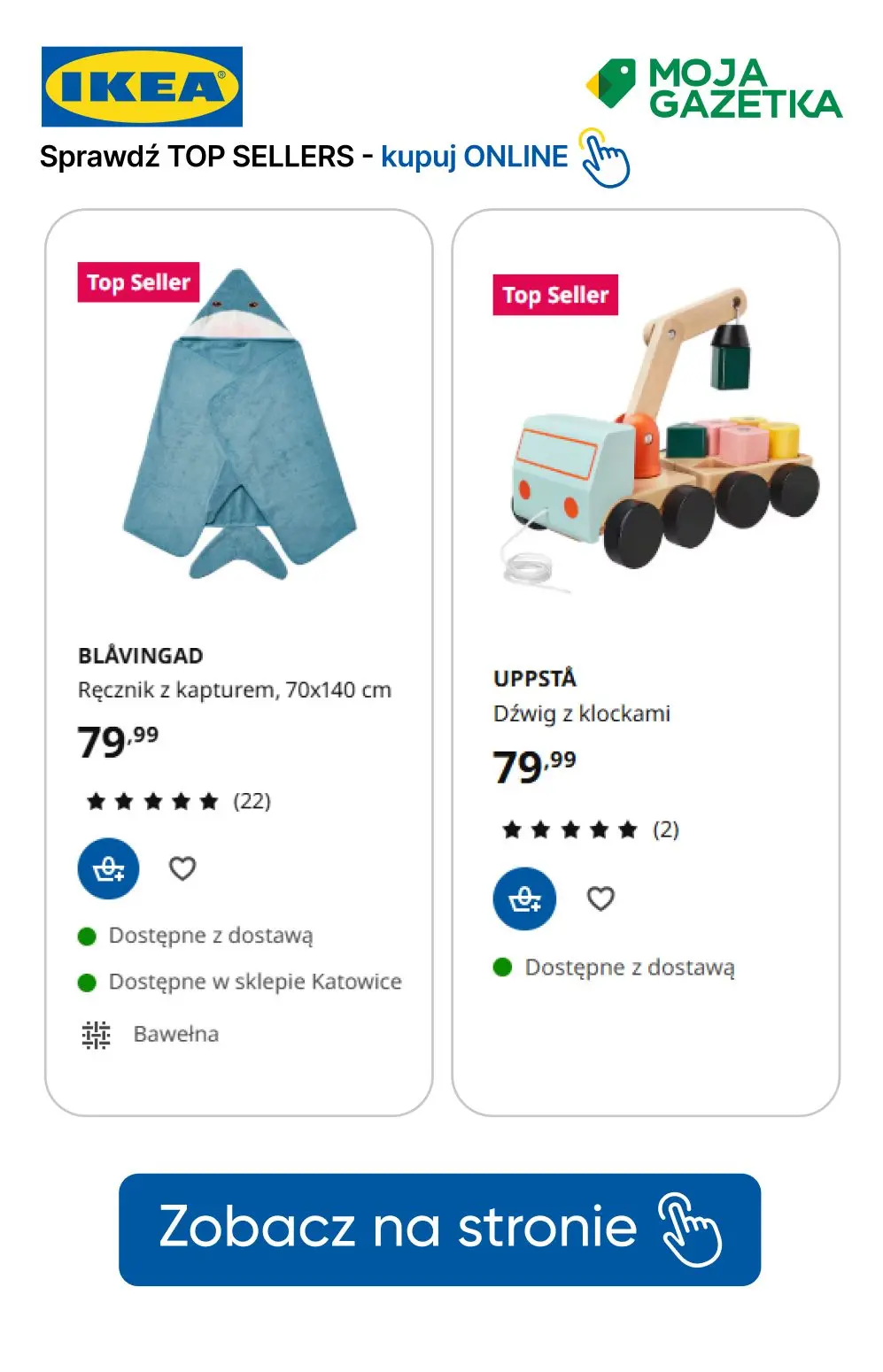 gazetka promocyjna IKEA Sprawdź TOP sellers i kupuj online! - Strona 39