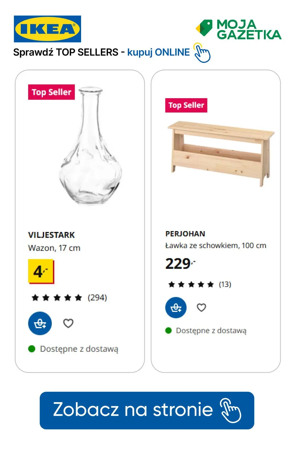 gazetka promocyjna IKEA Sprawdź TOP sellers i kupuj online! - Strona 42