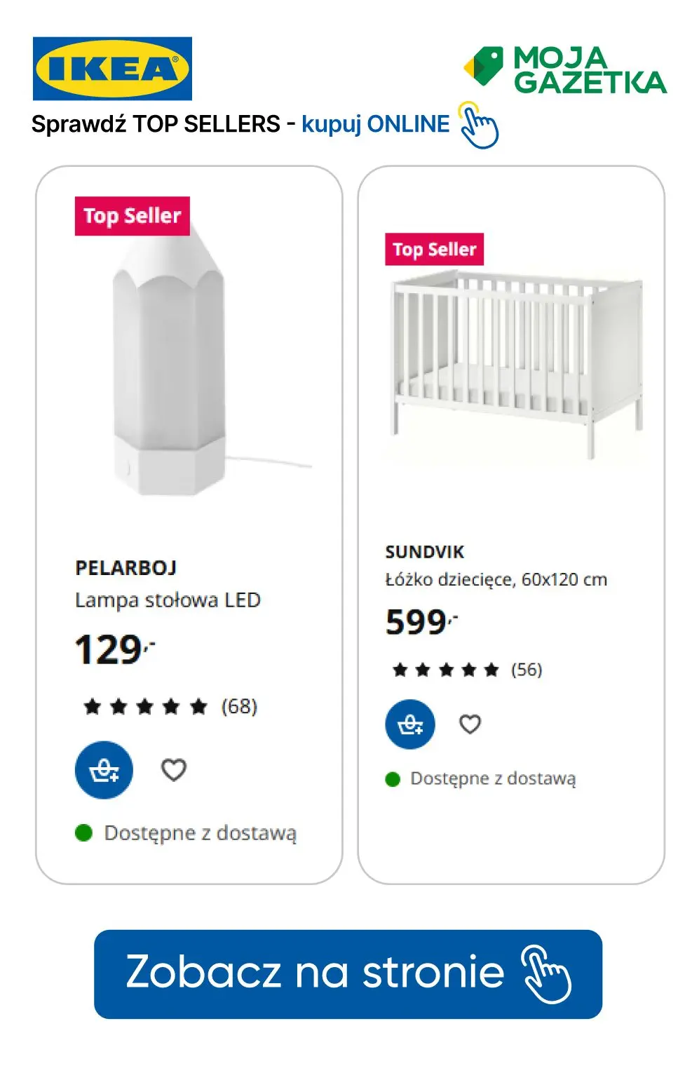 gazetka promocyjna IKEA Sprawdź TOP sellers i kupuj online! - Strona 43