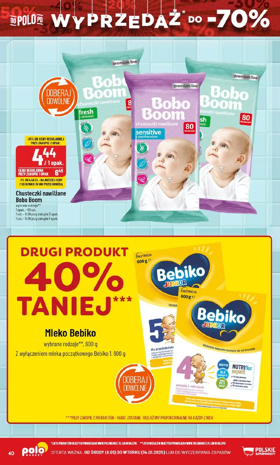 gazetka promocyjna POLOmarket Wyprzedaż do -70% - Strona 40