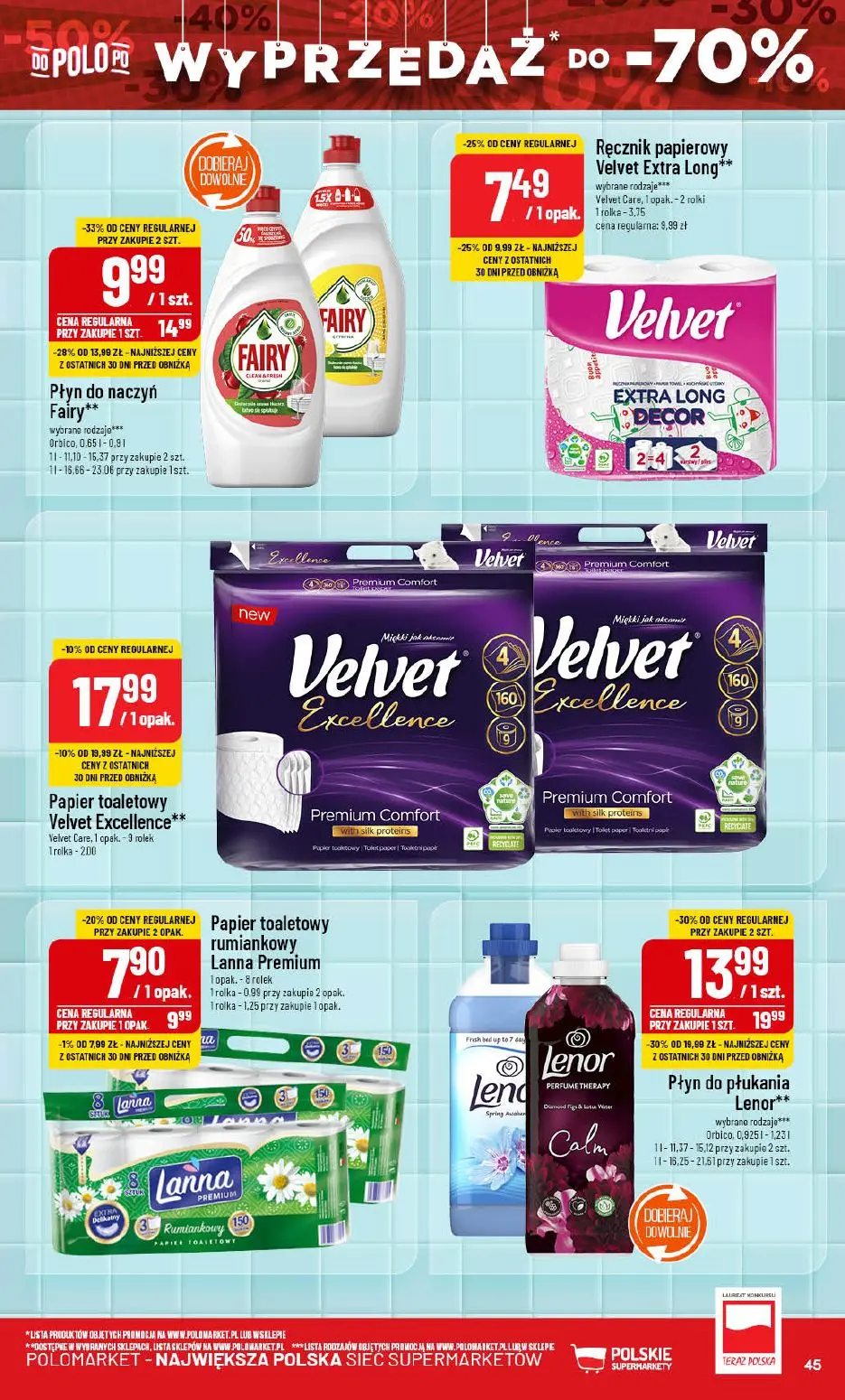 gazetka promocyjna POLOmarket Wyprzedaż do -70% - Strona 45