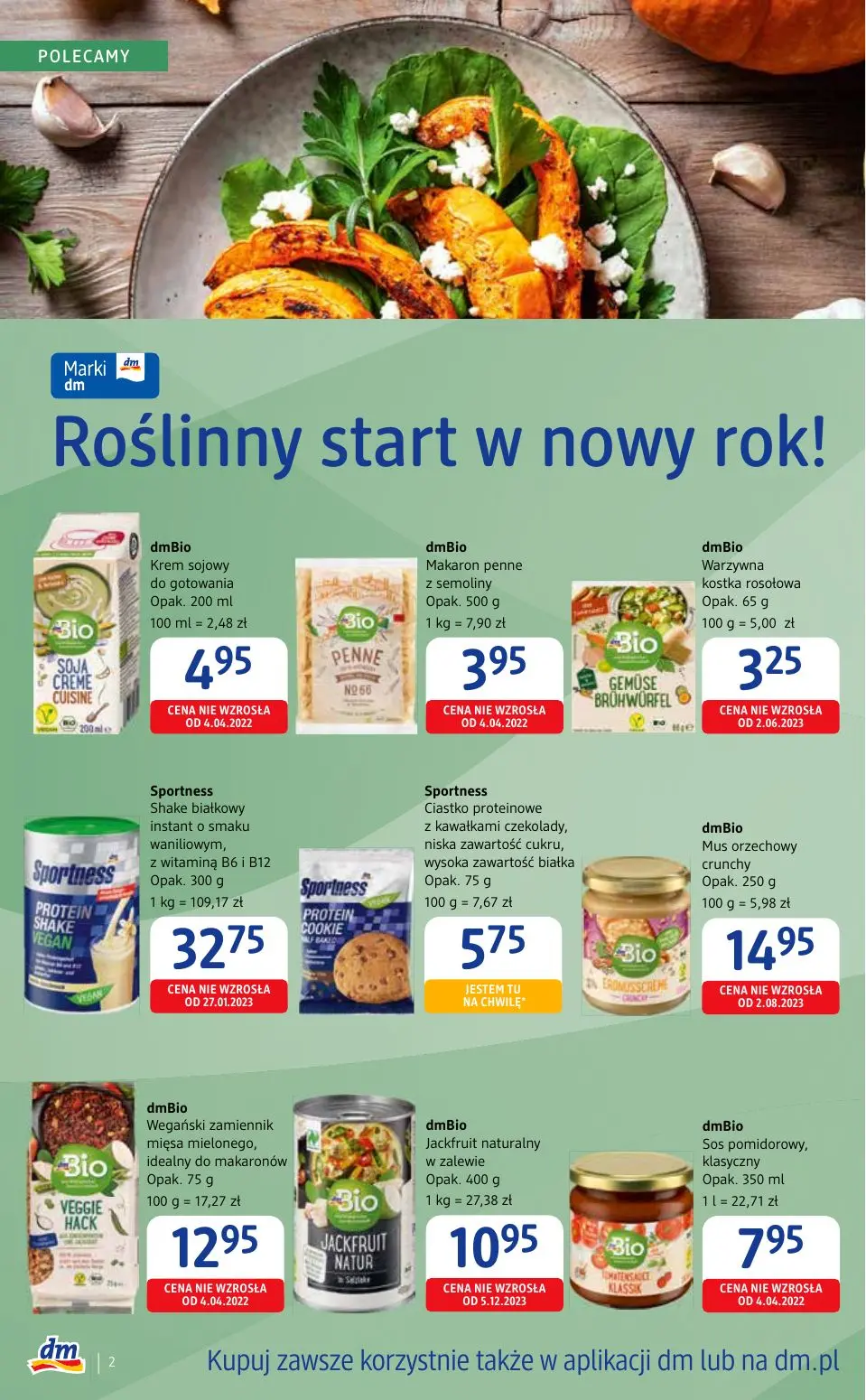 gazetka promocyjna Drogeria dm Zdrowy start - Strona 2