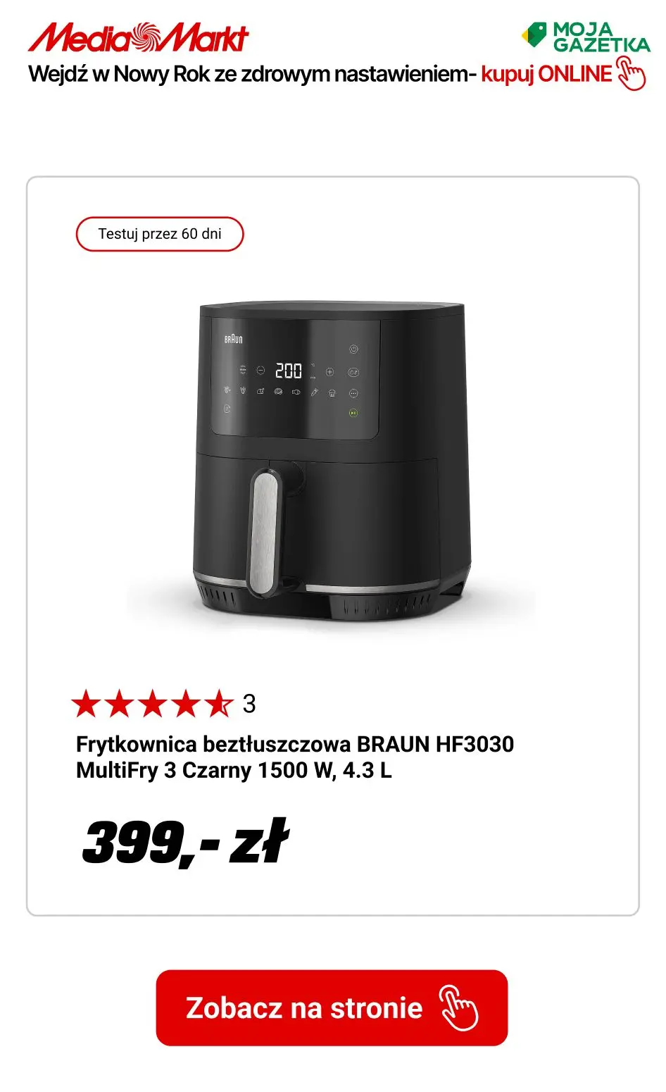 gazetka promocyjna Media Markt Wejdź w 2025 ze zdrowym nastawieniem! Sprawdź produkty. - Strona 16