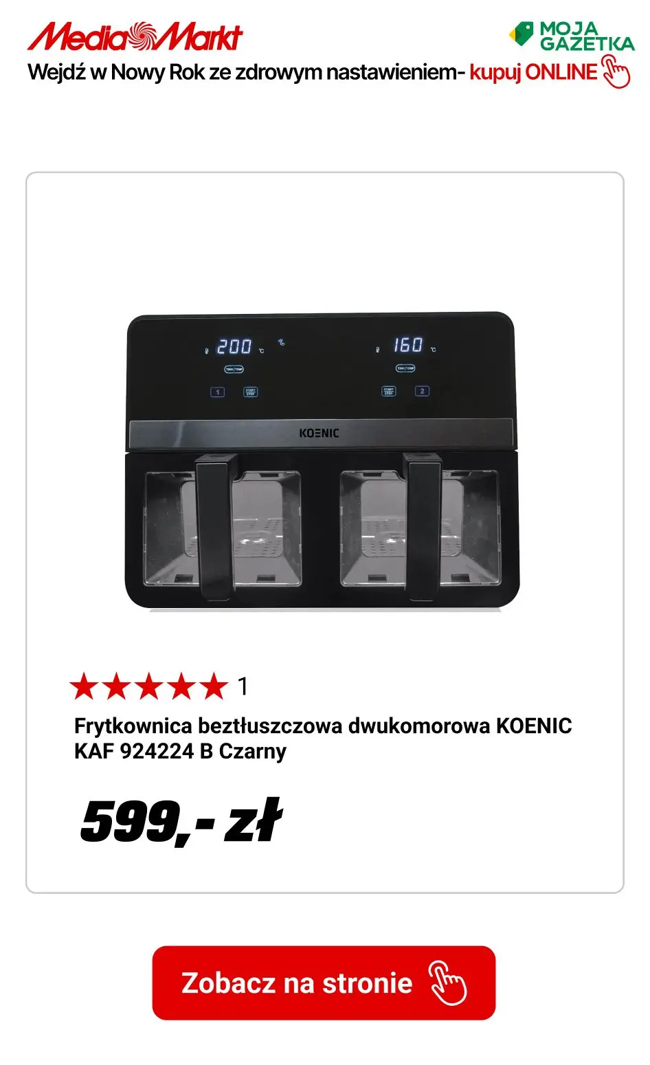 gazetka promocyjna Media Markt Wejdź w 2025 ze zdrowym nastawieniem! Sprawdź produkty. - Strona 33