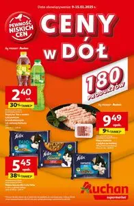 Gazetka promocyjna Auchan Supermarket, ważna od 2025-01-09 do 2025-01-15.