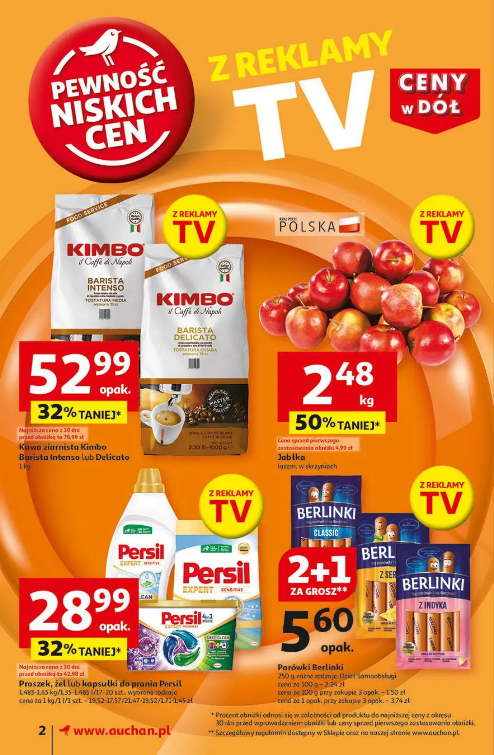 gazetka promocyjna Auchan Supermarket Ceny w dół - Strona 2