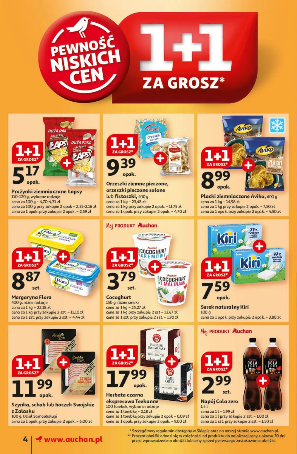 gazetka promocyjna Auchan Supermarket Ceny w dół - Strona 4