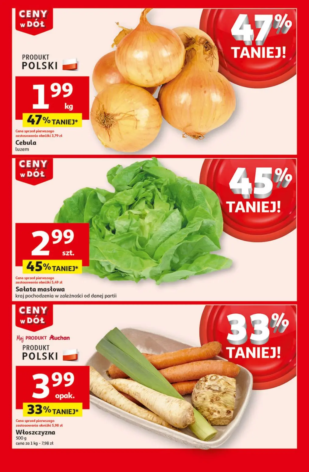 gazetka promocyjna Auchan Supermarket Ceny w dół - Strona 7